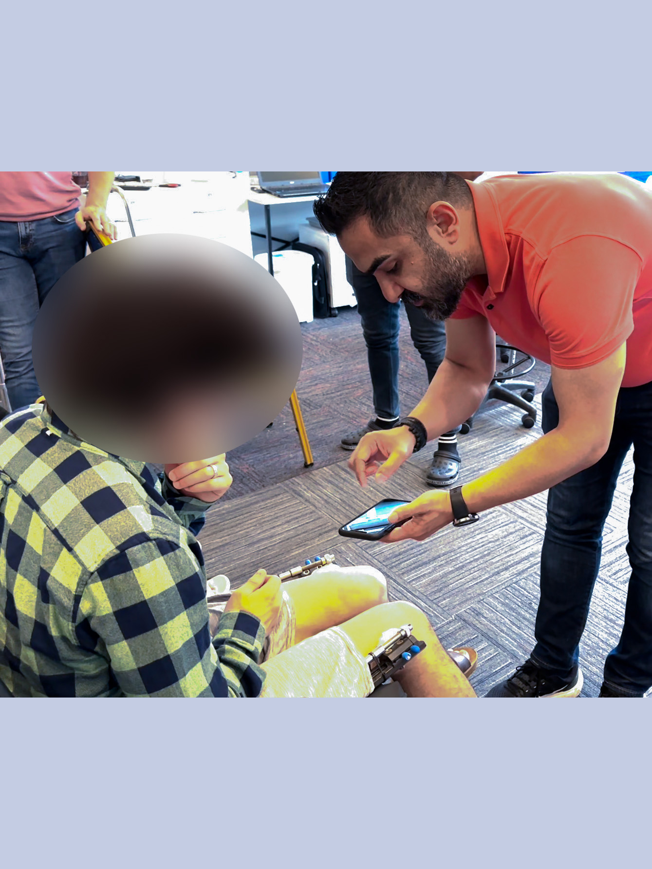 Le chirurgien allongement jambes Istanbul avec ses patients après l'opération