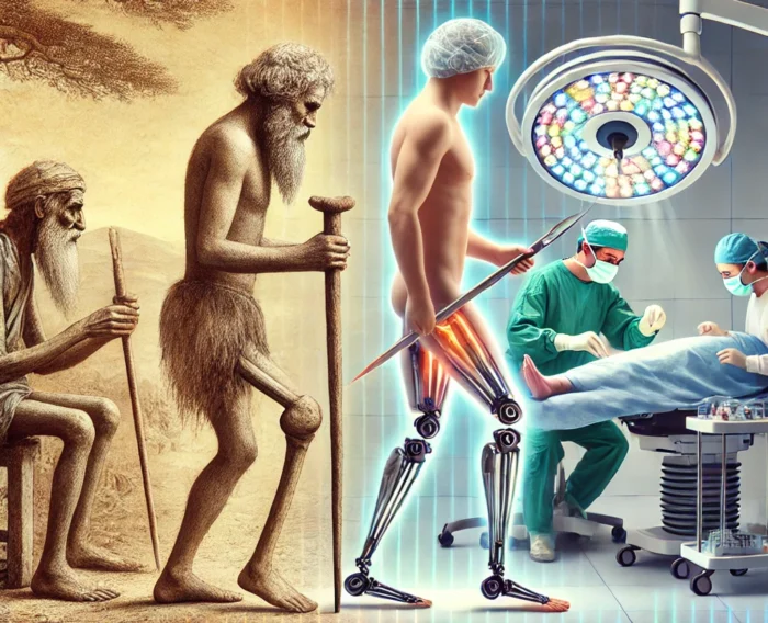 Résultats visuels avant/après une chirurgie d’allongement des membres